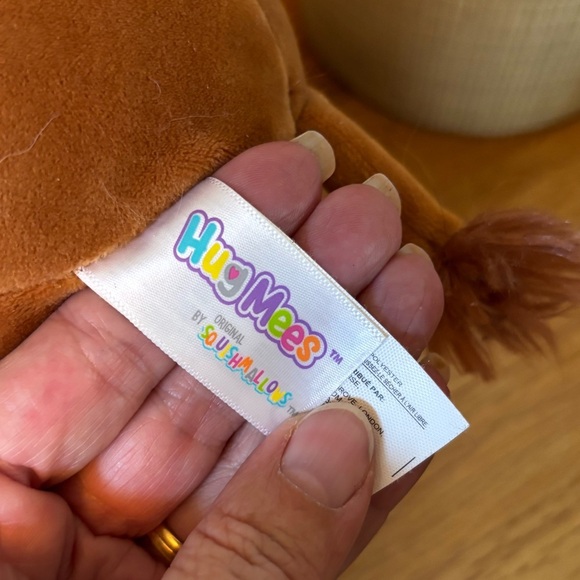 Hug Mees SQUISHMALLOWS Dunkie Bison Buffalo Stuffed Plush Animal 🐝 - Picture 3 of 3